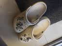 卡骆驰（CROCS）贝雅云彩女士洞洞鞋户外休闲鞋|208186 珍珠白-101(含智必星) 38 (240mm) 实拍图