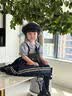 心楠2026连衣裙朱迪兔子警官儿童衣服女童服装洛丽塔公主裙子cosplay 短袖兔子警官130cm【尾巴+腰带+腰包+领带+腰部兔子】 实拍图