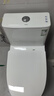 九牧（JOMOO）马桶 家用虹吸式马桶大冲力节水坐便器 防臭瞬冲 易洁抗菌马桶 行业爆款-升级无棱内壁11370-305坑 实拍图