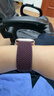 Apple/苹果 Watch S11 智能手表GPS款42毫米玫瑰金色铝金属表壳淡桃粉色运动型表带M/L MEUP4CH/B 实拍图