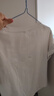 【京东直采】重磅纯棉 圆领短袖男款t恤衣服女士t恤服装真5折专场 白色（短袖） XL （125-140斤） 实拍图