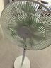 美的（Midea）【幸运草安睡1S】一级能效直流变频声控电风扇家用遥控卧室静音落地扇台式桌面抗菌大风力转页扇 实拍图