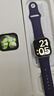 Apple/苹果 Watch S11 智能手表GPS款42毫米银色铝金属表壳雾紫色运动型表带S/M MEUT4CH/B 实拍图