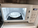 海尔（Haier）微波炉烤箱一体机 小型家用20升烧烤解冻 平板易清洁 智能菜单多功能微波炉HW-GE20T1W 实拍图