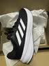 adidas CORERACER随心畅跑网面休闲跑步鞋男子阿迪达斯官方轻运动   黑/白 FX3581   40.5 实拍图