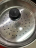不锈钢汤锅家用特厚蒸锅一体煲汤炖锅燃气双耳锅 24CM汤锅+蒸格 实拍图