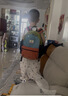 SHUKIKU儿童书包幼儿园一年级书包小学生背包男女生户外旅游双肩包橙红M 实拍图