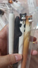 東米东米2503萌宠小鸡按动中性笔可爱搞怪趣味造型笔黑笔大学生办公文具开学六一礼物 萌宠小猫--4支笔(4色各1支，黑笔) 无盒 实拍图