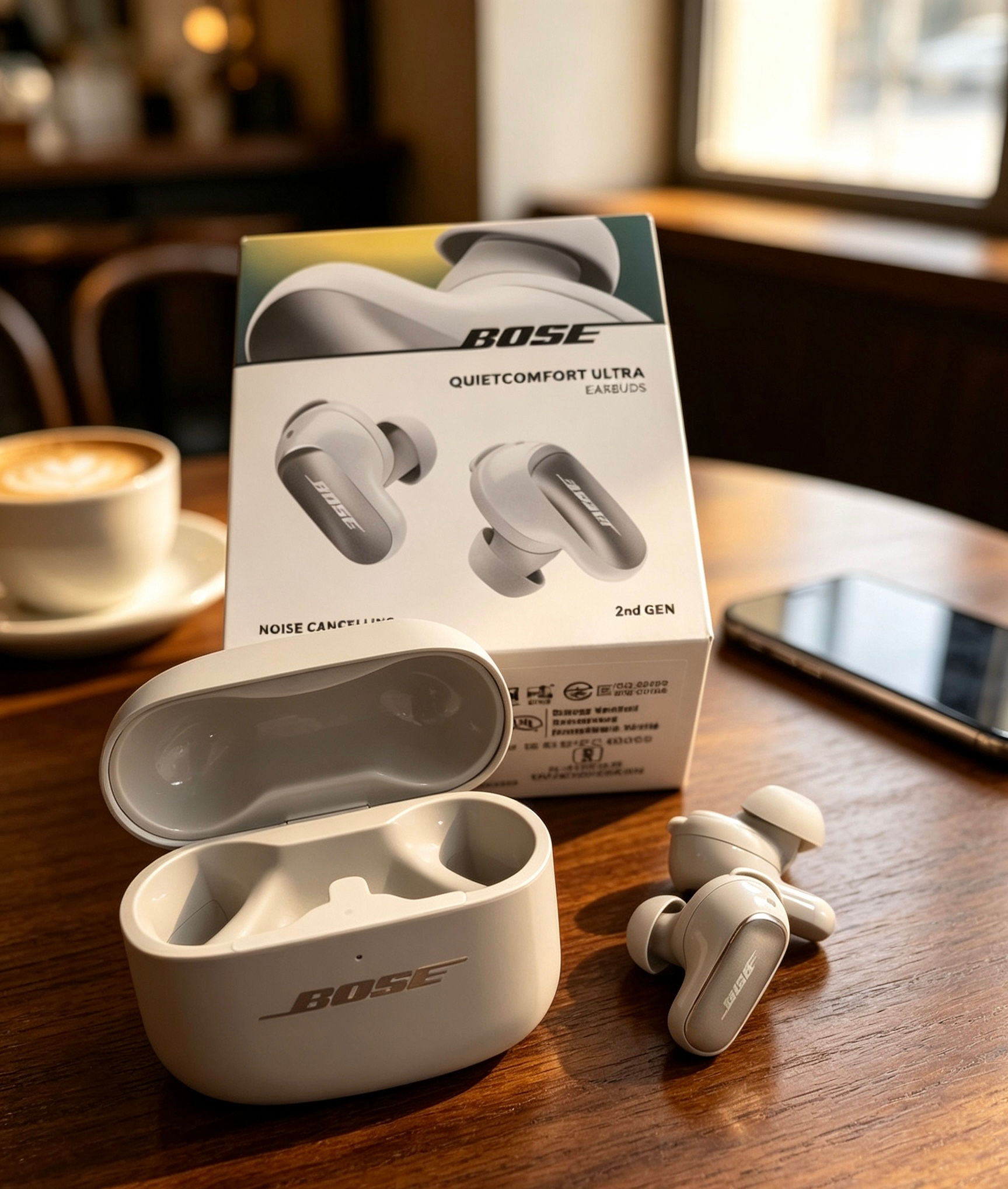 BOSE【明星同款】QuietComfort 消噪耳塞 真无线蓝牙耳机主动降噪 大鲨4代 大鲨3代 小鲨2代音场调教 大鲨四代-晨雾白 实拍图