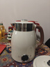 美的（Midea）电热水壶烧水壶2.5L大容量电水壶48H保温恒温316L母婴级不锈钢自动断电艺术家56段控温MK-SH73-Q 实拍图