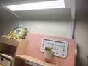读书郎儿童学习书桌椅套装可升降中小学生桌椅子写字家用课桌香草蓝T12 1米楹木桌+光谱大路灯+追背椅粉 实拍图