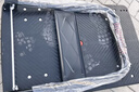 乐优佰易 小推车拉货车手推车平板车 90*60cm5寸PVC耐磨轮加厚折叠手拉车 仓库物流工厂 实拍图