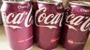 可口可乐（Coca-Cola）樱桃味碳酸饮料330mL*3罐德国进口清爽夏日网红汽水饮品 实拍图