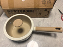 京严奶锅雪平锅家用辅食锅牛奶锅泡面煮粥一体陶瓷奶锅电磁炉燃气通用 【内外陶瓷|健康含钛】奶锅 适用1~2人 18cm 【0氟涂层|健康不沾|轻烟少油】 实拍图