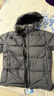 黑冰26新款户外700蓬鸭绒男款加厚防风保暖羽绒服 F8905KH 黑色 L 实拍图