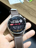 华为【父亲节礼物，千元通话手表】WATCH 3 Pro New棕色真皮表带运动智能eSIM独立通话 实拍图
