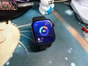 Apple/苹果 Watch S11 智能手表GPS款46毫米银色铝金属表壳雾紫色运动型表带M/L MEVX4CH/B 实拍图