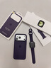 Apple/苹果 iPhone 17 Pro Max硅胶手机壳-雾紫色 磁吸保护壳苹果手机壳全包旗舰店原装 实拍图