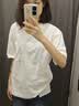 优衣库圆领T恤/短袖女装合作款483456 483456/70浅紫色 2XL 实拍图