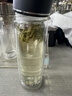 富光双层玻璃杯水杯子茶水分离泡茶杯男女士高颜值持团购定制400ML 实拍图