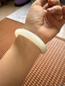 净心石和田玉手镯青白玉女款平安镯内径约57-58mm 实拍图