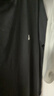 杰克·琼斯（JACK&JONES）26年男装四季打底T恤男士凉感透气多色情侣款短袖t恤水洗不易走形 黑色E43 L 180 实拍图
