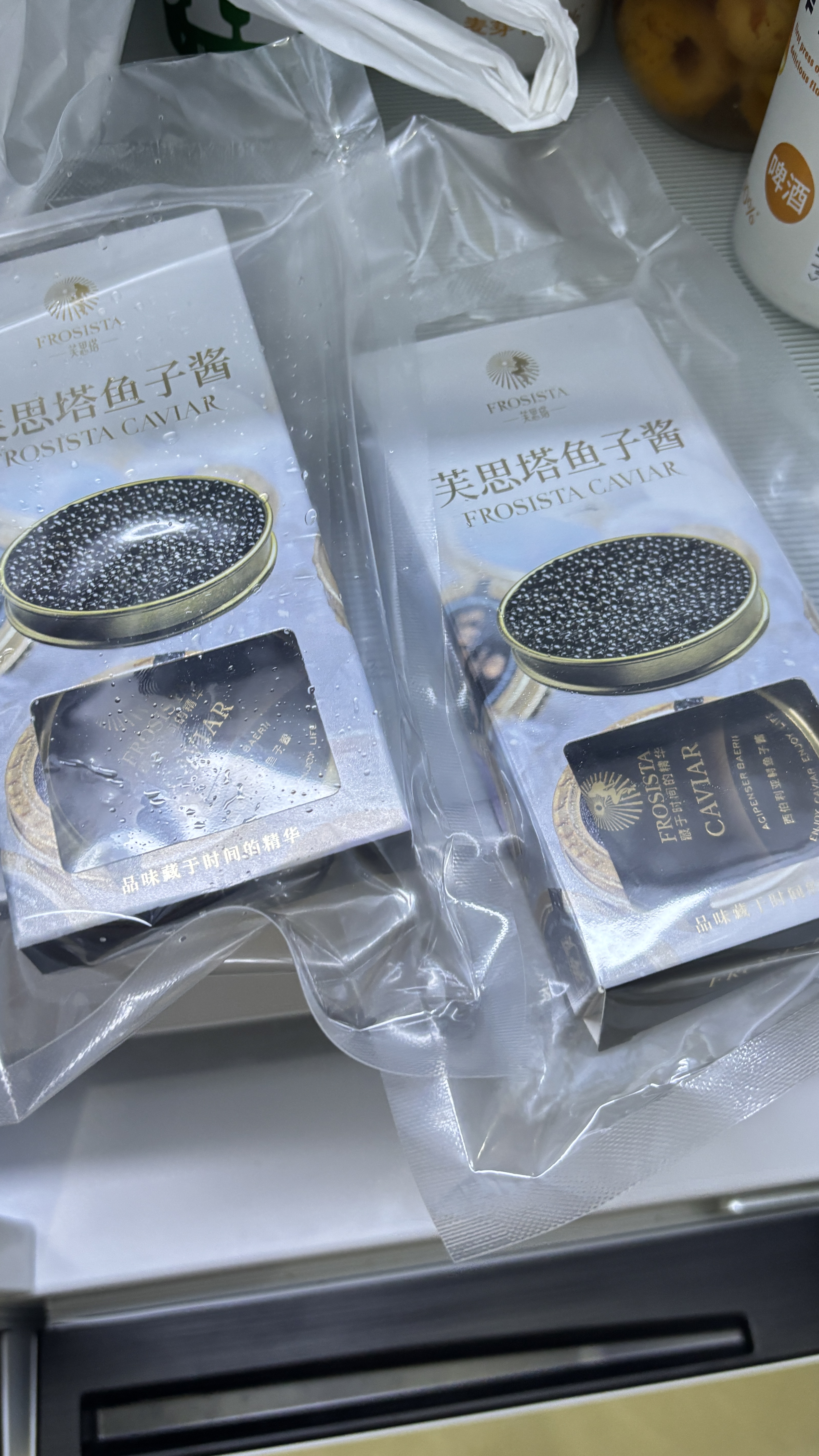 芙思塔（FROSISTA）10年鱼龄西伯利亚鲟鱼子酱即食10g*2鱼籽酱罐装源头直发 实拍图