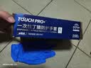英科医疗（INTCO）一次性手套100只L码丁腈加厚款食品级家用工业实验室日常加厚耐用 实拍图