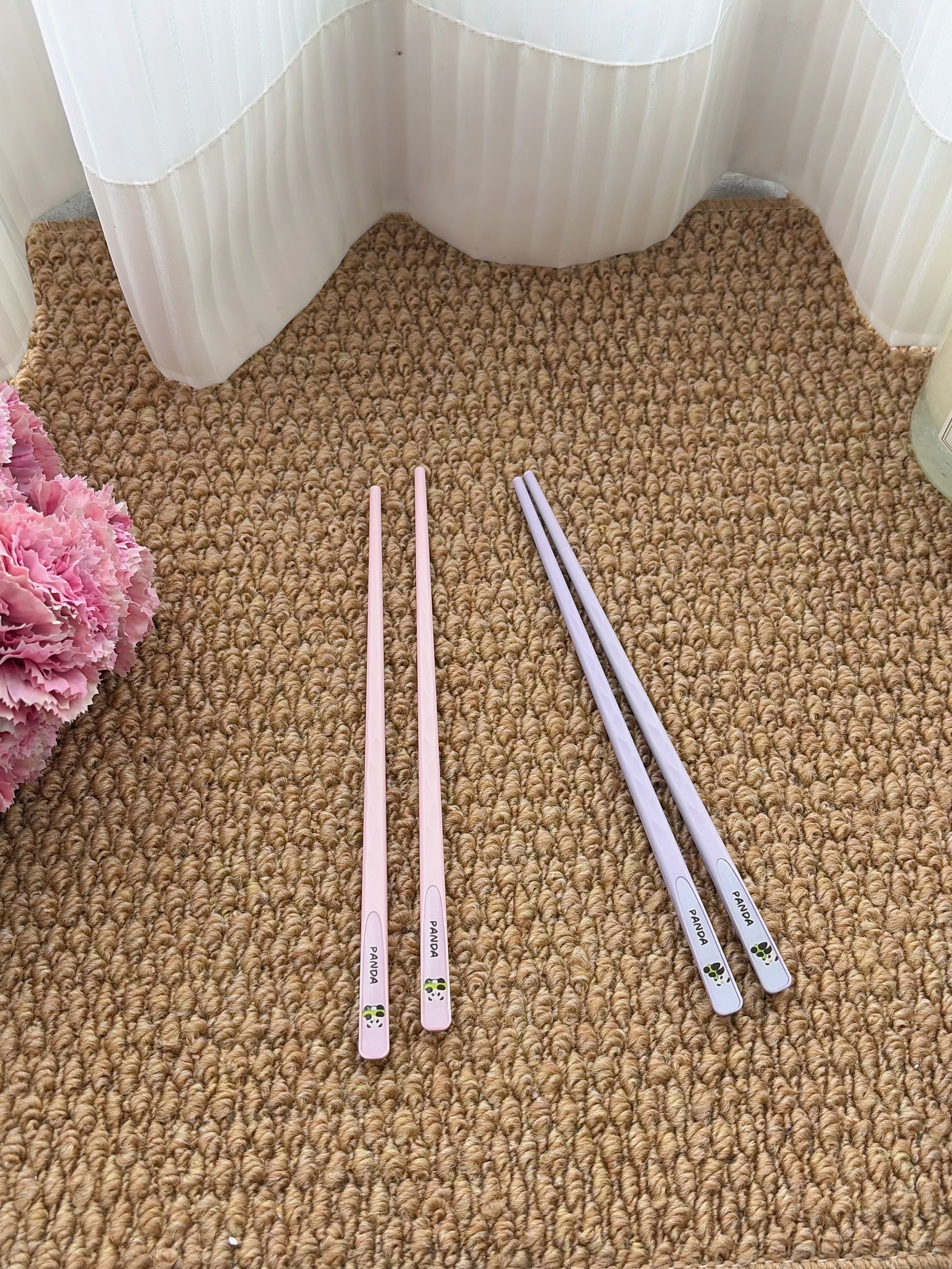COOKSS儿童筷子宝宝专用家用防滑抗菌耐高温3岁4岁6-12岁训练筷餐具两双 实拍图