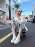 安踏板鞋女鞋2026新款夏季透气百搭小白鞋软底增高轻便防滑低帮休闲鞋 【软萌樱花粉】-小红书爆款 37.5 【包邮发货 赠运费补贴】 实拍图
