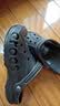 卡骆驰（CROCS）檀健次同款经典洞洞鞋轻便百搭女沙滩鞋包头拖鞋男鞋|10001 黑色-001(含智必星) 44 (280mm) 实拍图