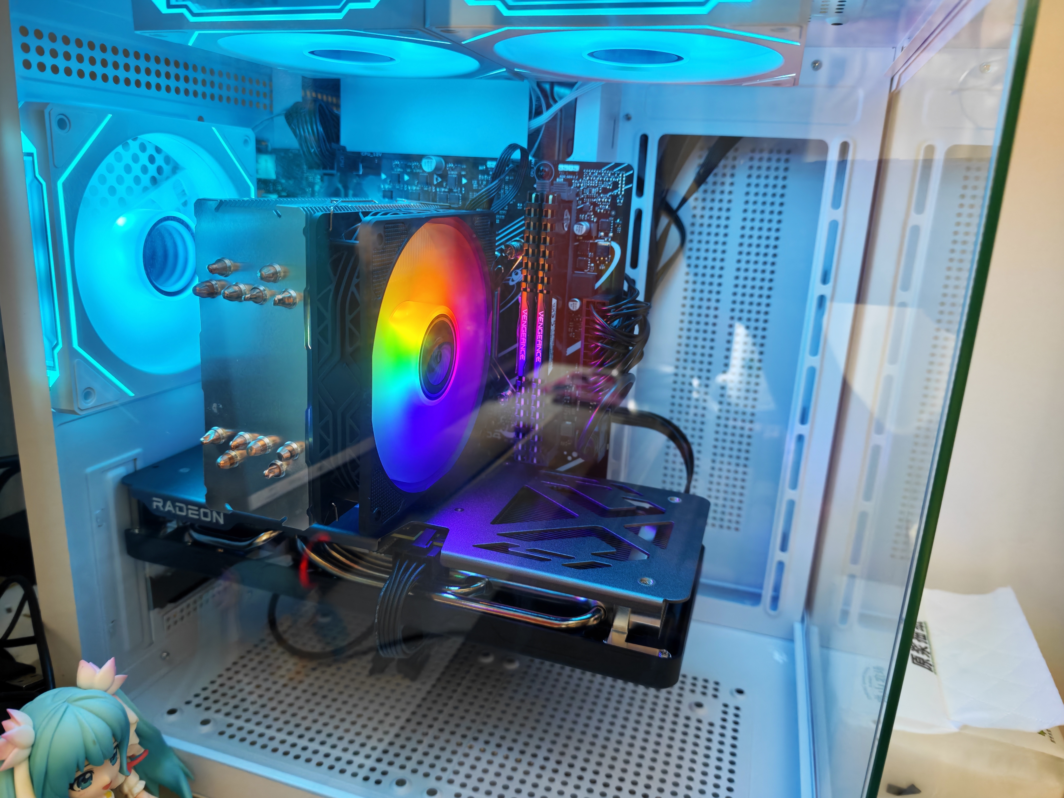 华硕（ASUS）ROG全家桶14代酷睿i5/i7台式电脑主机5060Ti/5070游戏电竞黑神话三角洲直播设计水冷整全套海景房 华硕主机+27寸超清电竞屏【全套键鼠豪礼】 四：14代酷睿i5丨1T丨R 实拍图