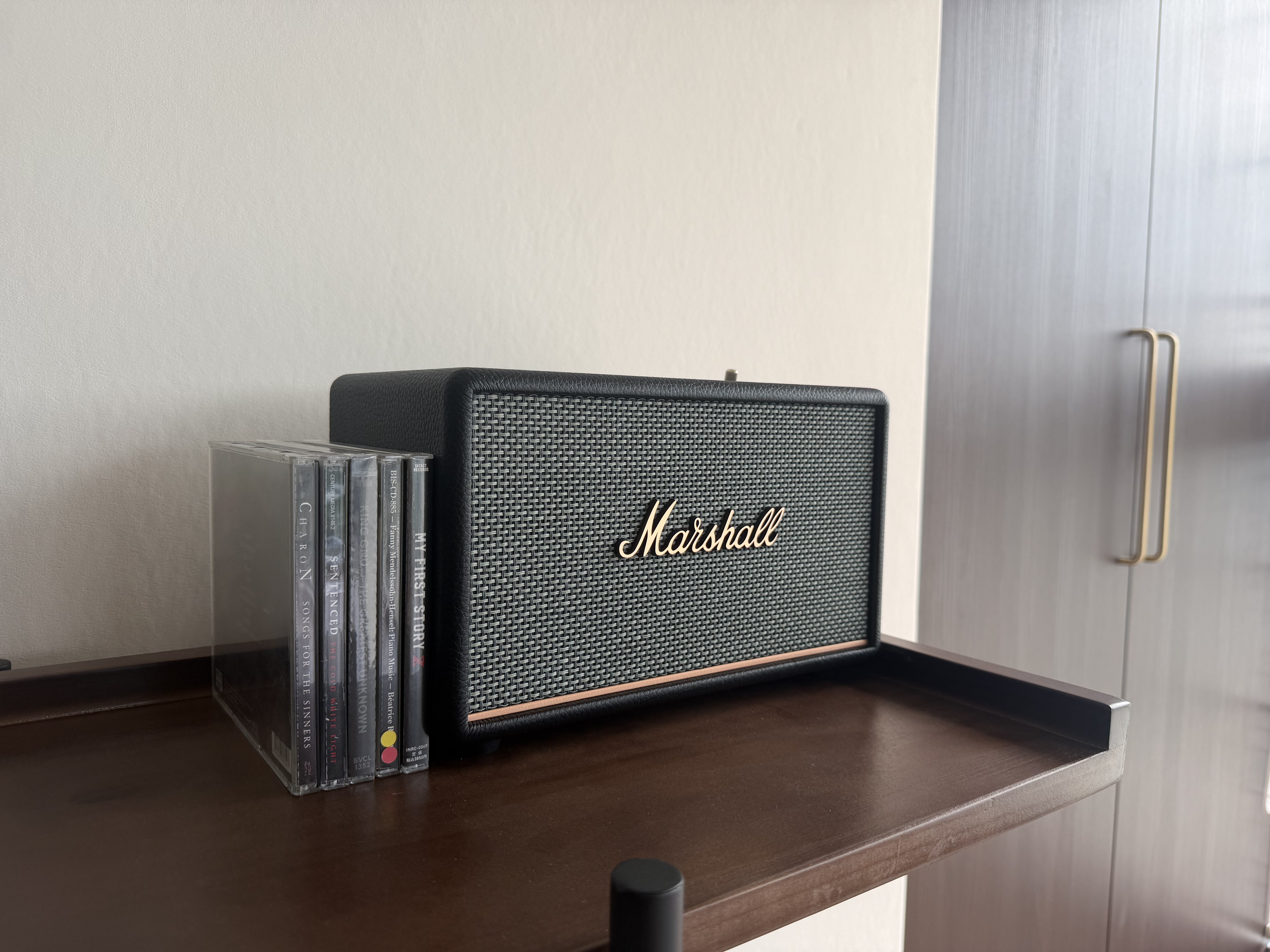 马歇尔（Marshall）【只换不修】ACTON III音箱无线蓝牙家用立体声台式桌面重低音炮摇滚3代音响 礼物 acton3黑色 实拍图