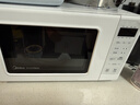 美的（Midea）变频小清新微波炉 液晶屏幕 磨砂面板 小型20L家用 匠心工艺一级能效（PM2002） 实拍图