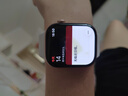 Apple/苹果 Watch S11 智能手表GPS款46毫米玫瑰金色铝金属表壳淡桃粉色运动型表带M/L MEVU4CH/B 实拍图