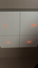 艾联智能开关X30系统控制面板肤感玻璃小艺声控支持鸿蒙智联Hilink 白色-X30三开单零火通用(WIFI版) 实拍图