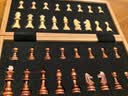 紫湖国际象棋高档磁性实木大号折叠棋盘儿童小学生比赛专用chess玩具 实拍图