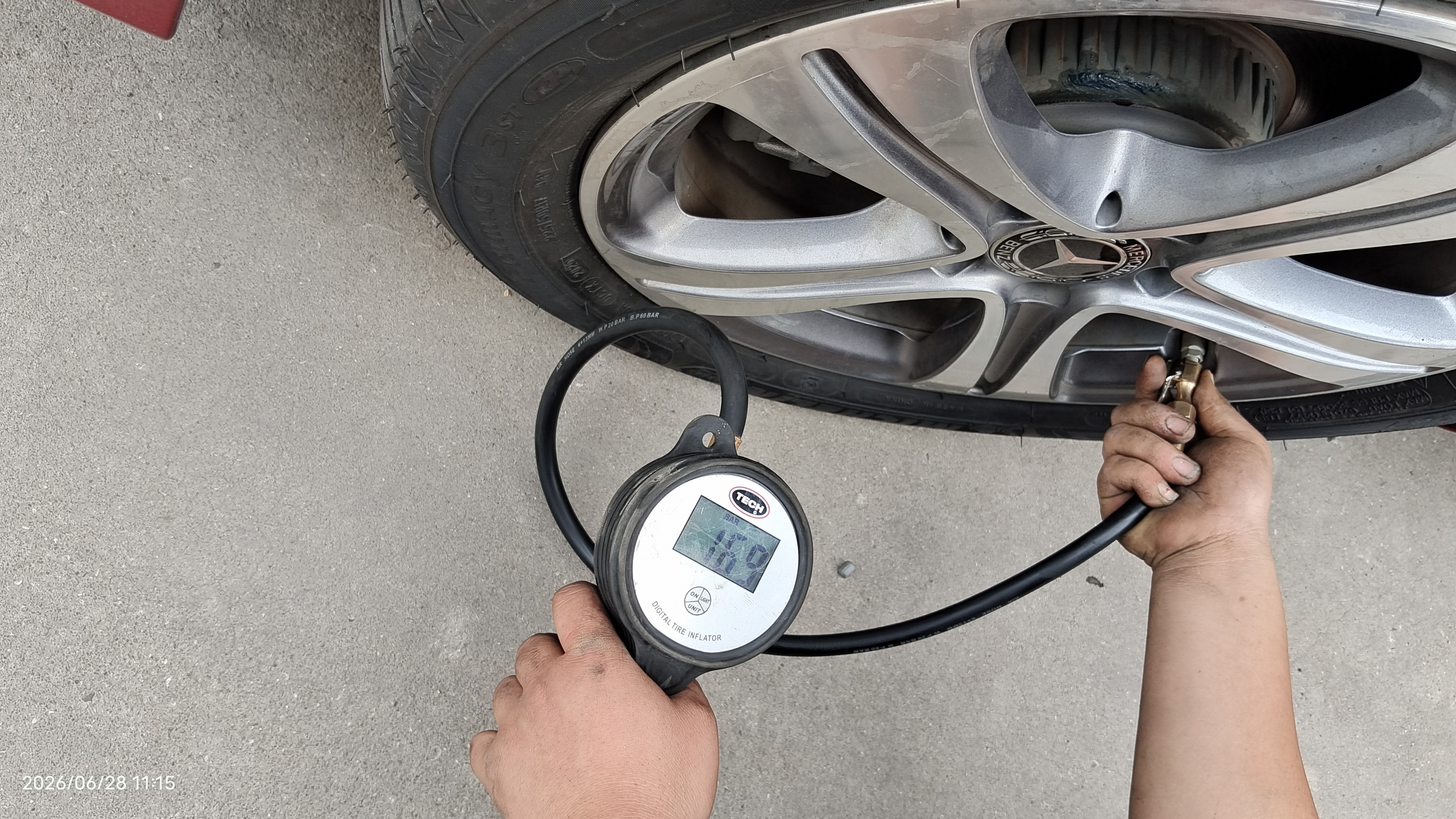 米其林（MICHELIN）防爆轮胎 225/50R17 94W 浩悦 PRIMACY 3ST ZP 适配宝马 实拍图