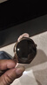 华为HUAWEI WATCH 5 42mm高端款烁金色904L不锈钢表壳星云杏素皮复合表带eSIM通话手表 实拍图