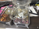 物生物（RELEA）玻璃杯男女士茶水分离杯耐高温办公泡茶杯带把高硼硅水杯花茶杯子 实拍图