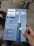 飞利浦（PHILIPS）声波电动牙刷钻石系列HX6730升级官方正品全身防水清洁牙菌斑钻石系巴氏刷牙情侣款送男女友生日 【钻3星云蓝】HX5181/02-配2个刷头 实拍图