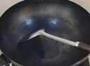 美的（Midea）铁锅炒锅健康无涂层精铁炒菜锅家用明火燃气灶凹面电磁炉专用34cm 实拍图