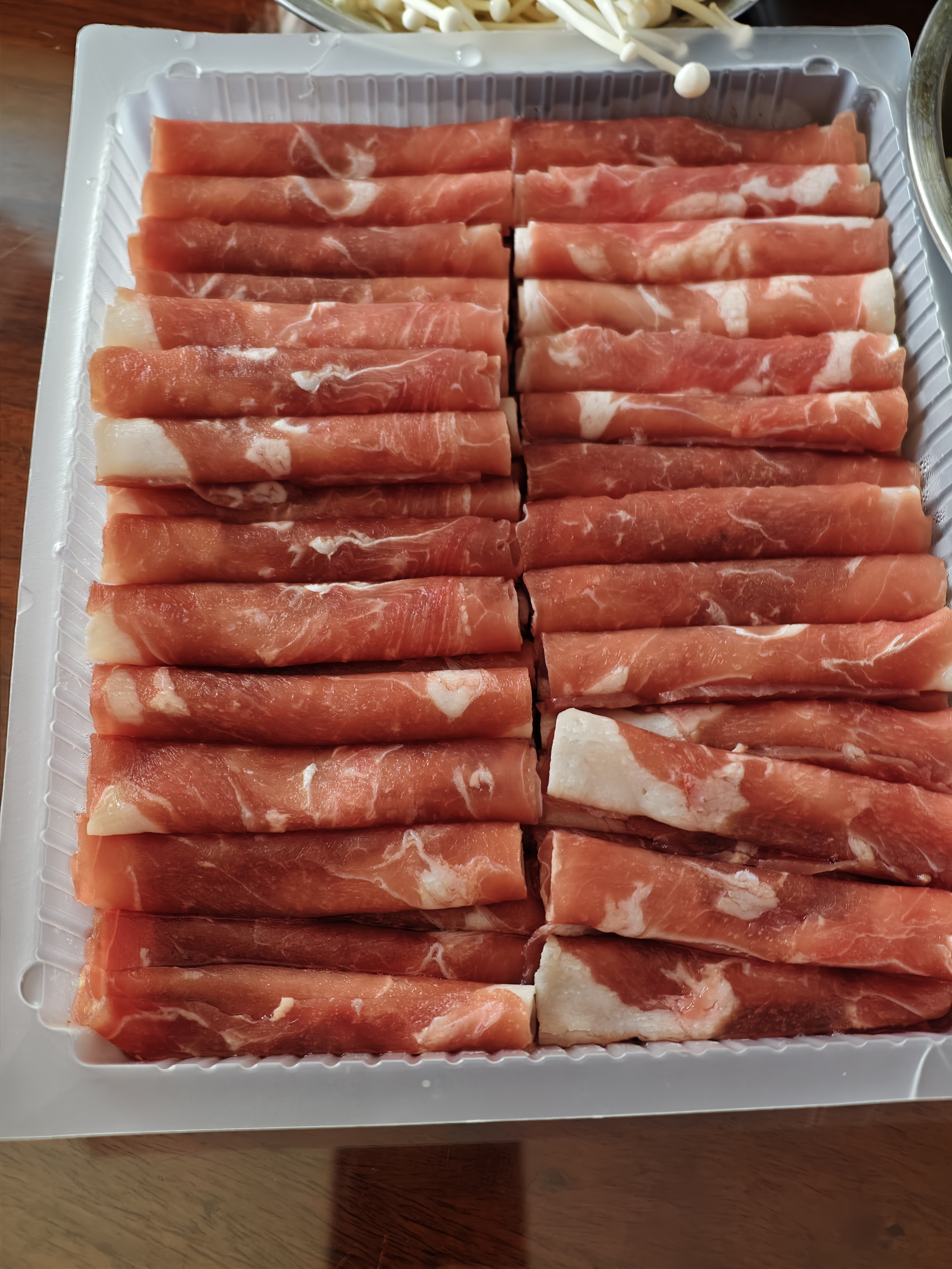 民维大牧汗内蒙180羔羊原切羊肉片540g 火锅食材羊肉卷  羊肉生鲜国产 实拍图