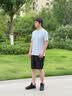 安踏官方旗舰男鞋运动鞋男夏季新款网面透气软底跑鞋皮面防水鞋子男款 （店长推荐夏季新品男鞋）全黑色 42 实拍图