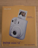 富士（FUJIFILM）instax 拍立得mini12 一次成像相机 mini11/41三寸相纸 生日礼物 女生送礼奖品 【刮刮乐抽相纸】 Mini12 薄荷绿【经典百搭】 官方标配+20张相纸 实拍图