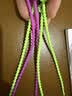 行李箱标识牌防丢绳辨识标志绳防丢牌硅胶行李箱旅行箱挂件识别绳 行李箱硅胶花朵防丢带-5个装（15CM） 实拍图