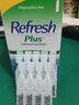 Refresh Plus 眼药水100支 防过敏缓疲劳无防腐剂 美国眼药水进口滴眼液 携带方便 实拍图