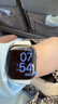 Apple/苹果 Watch S11 智能手表GPS款46毫米玫瑰金色铝金属表壳淡桃粉色运动型表带M/L MEVU4CH/B 实拍图