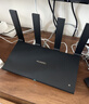 华为路由AX6 new 黑色  Wi-Fi6+ 7200Mbps 千兆路由器 家用高速全屋覆盖大户型 wifi穿墙王 实拍图