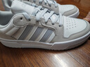 adidas ENTRAP美式校园风运动鞋少年感复古篮球风板鞋阿迪达斯 白色/黑色   37 实拍图